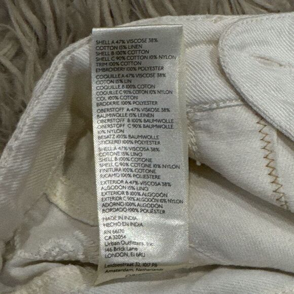 NWT Free People Lace Patchwork Pants size 6 - Picture 11 of 13